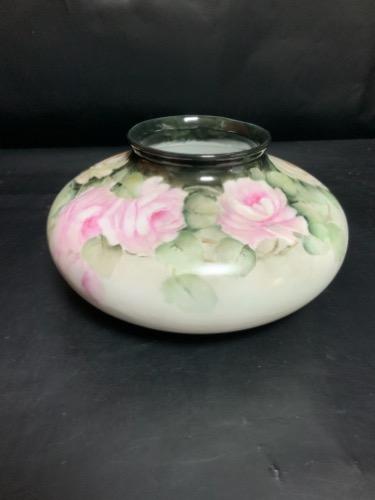 비엔나 오스트리아 핸드페인트 필로우 베이스 Vienna Austria Hand Painted Pillow Vase circa 1900