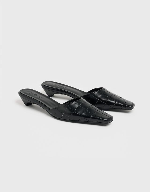 SOYO 90s mules_grid black
