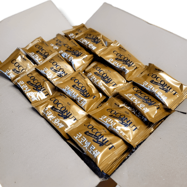 노브랜드 코코넛로쉐 90개(개별포장) 대용량 과자 낱개포장 사무실 간식 고소~한 버터와 코코넛의 향의 조화
