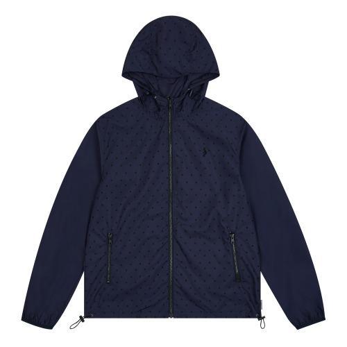 S CLEF DOT WINDBREAKER (NAVY)