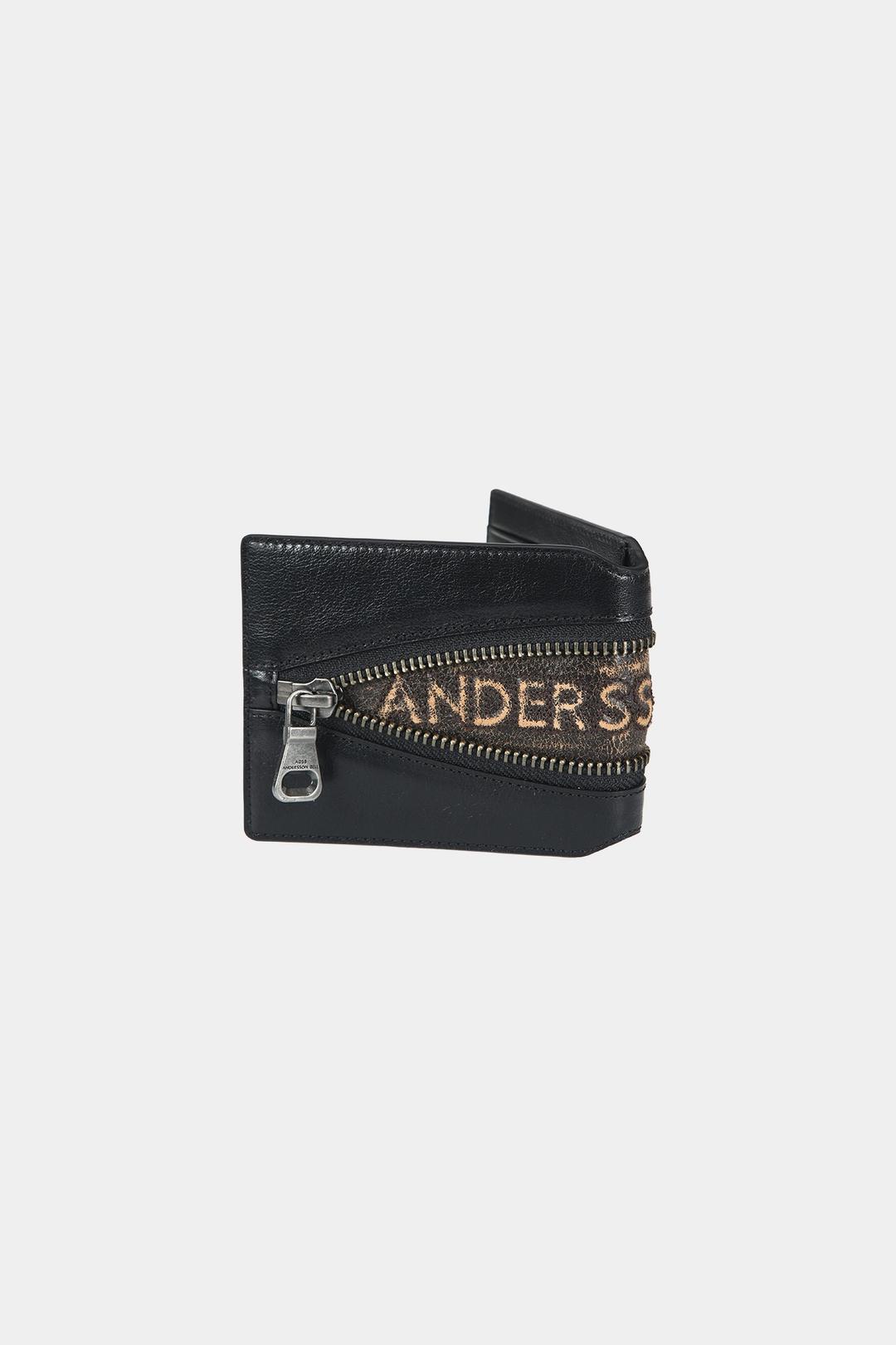 ZIP WALLET aaa503u(BLACK/BROWN)