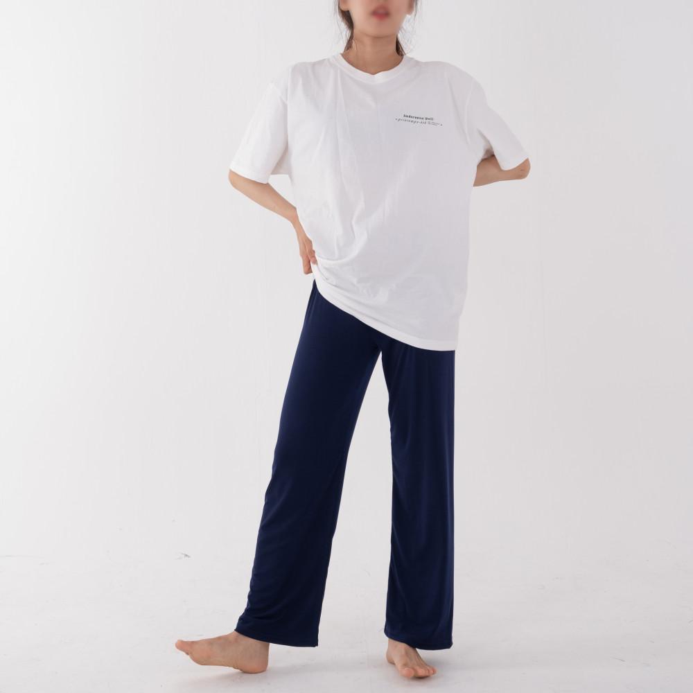 일자 기본 트레이닝 팬츠 N관왕 연극영화과 연영과입시 무용의상 무용복 여름바지