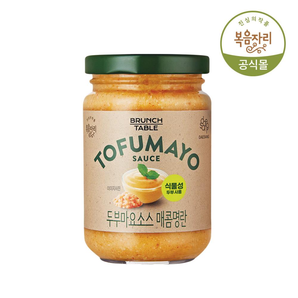 복음자리 두부마요 매콤명란 소스 190g 덮밥 포케 샌드위치 샐러드