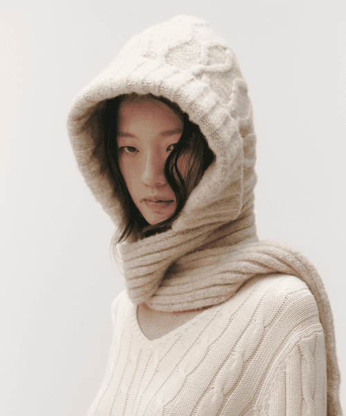 Hazle wool balaclava_2 colors