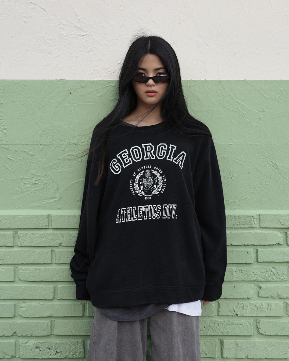25FW [PLC] georgia washed sweatshirt
