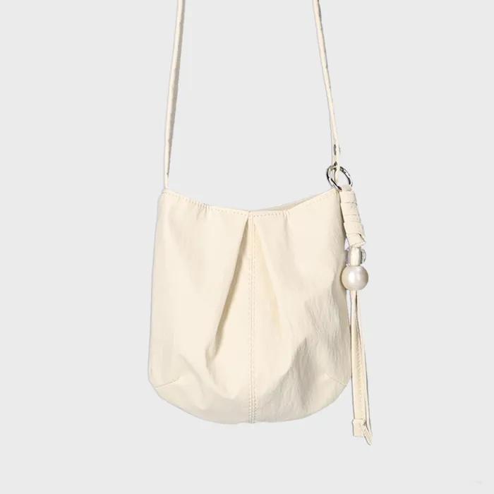 BUDDY BAG SOLID IVORY 버디백 솔리드 아이보리