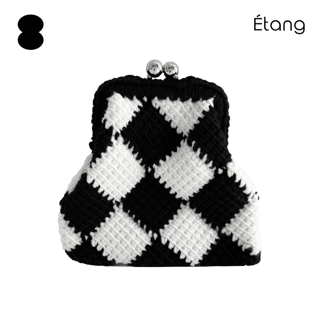 Étang Waffle Pouch Black