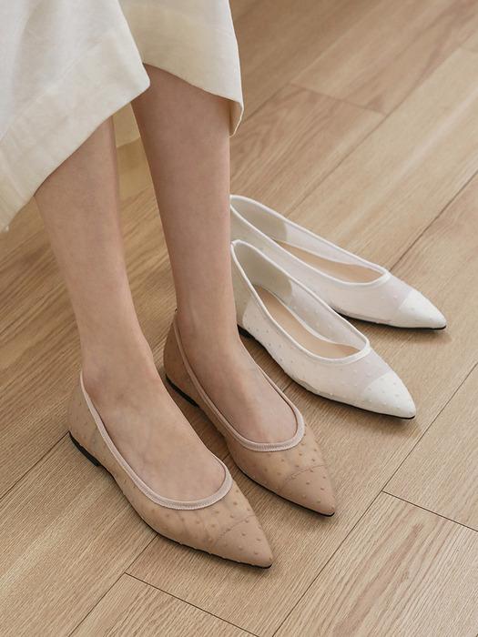 스텔라 메쉬 플랫슈즈 (1cm)