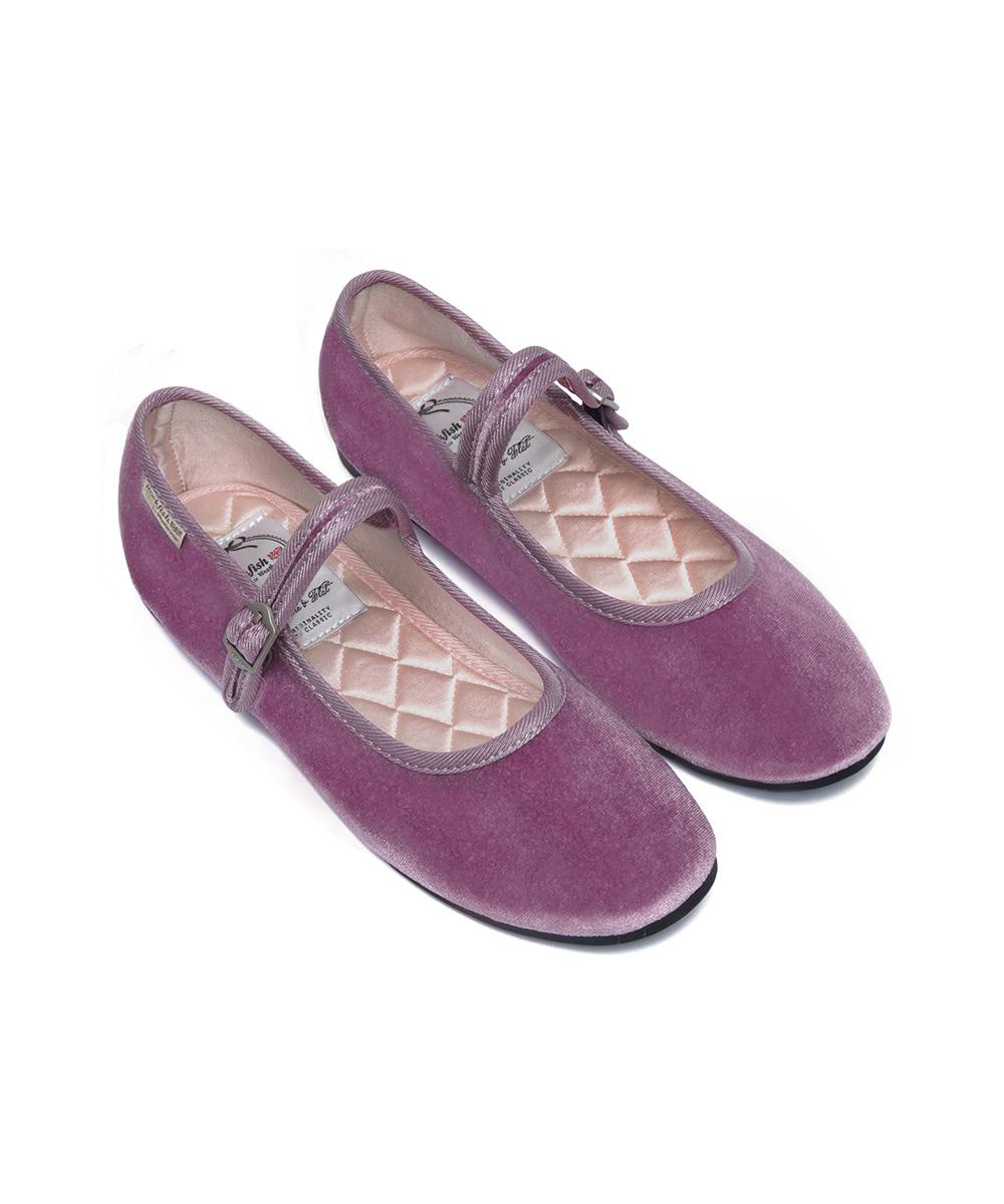 BELLA QUILTED MARYJANES - LAVENDER