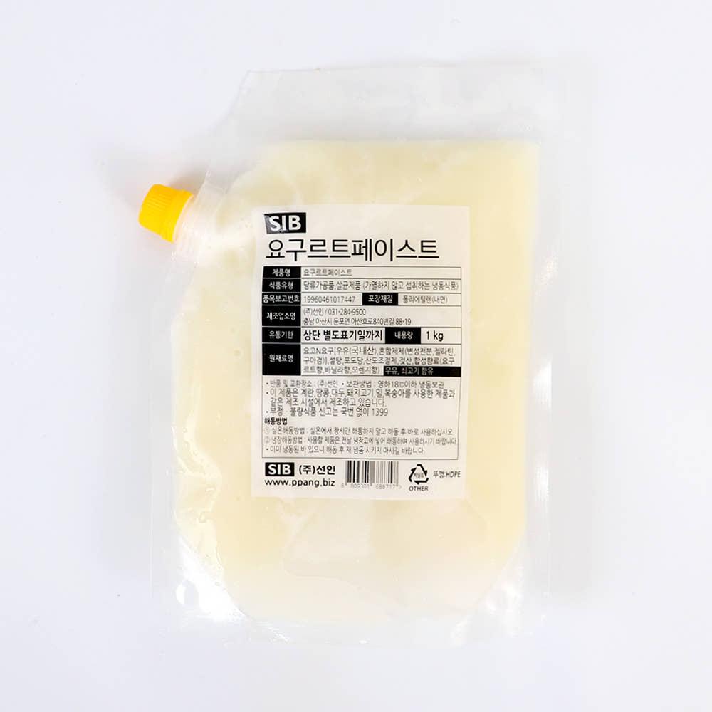 냉동 요구르트페이스트 1kg (선인) (아이스박스무료)