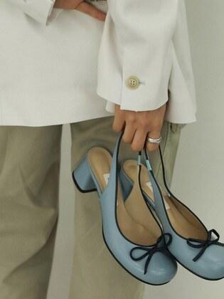 La-vien ribbon slingback 7colors