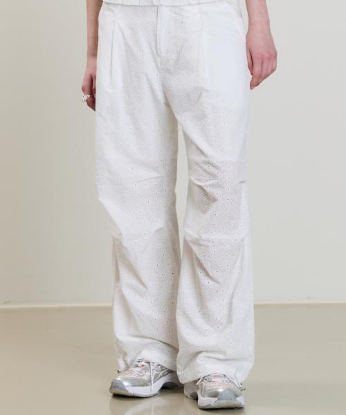 SM LACE PANTS(WHITE)