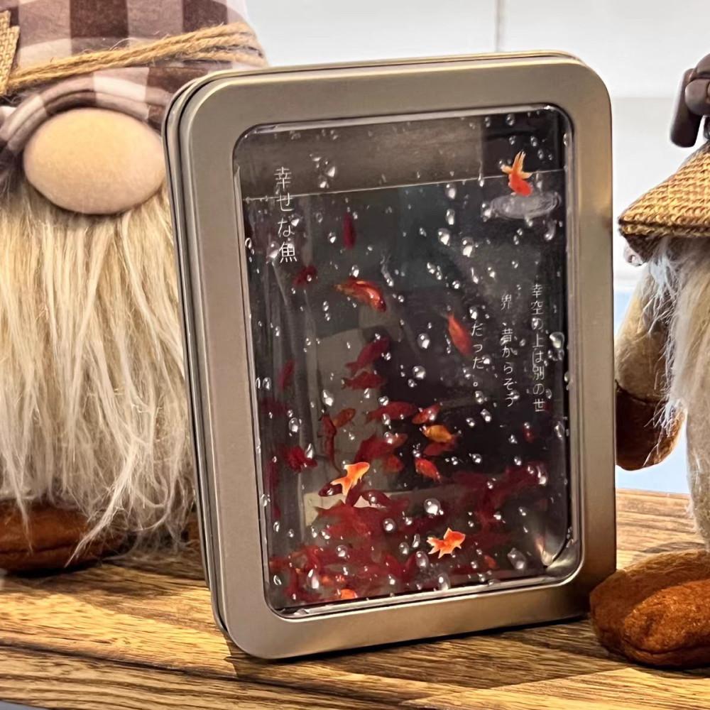 보글보글 금붕어 틴케이스