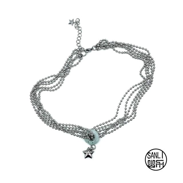 山力 over star necklace