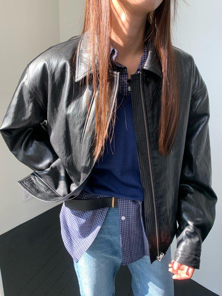 MEET ME 미트미 램 블루종 점퍼 (2COLOR)