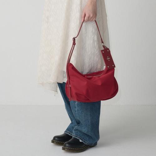 필로우 푸퍼백 30 나일론 - 레드