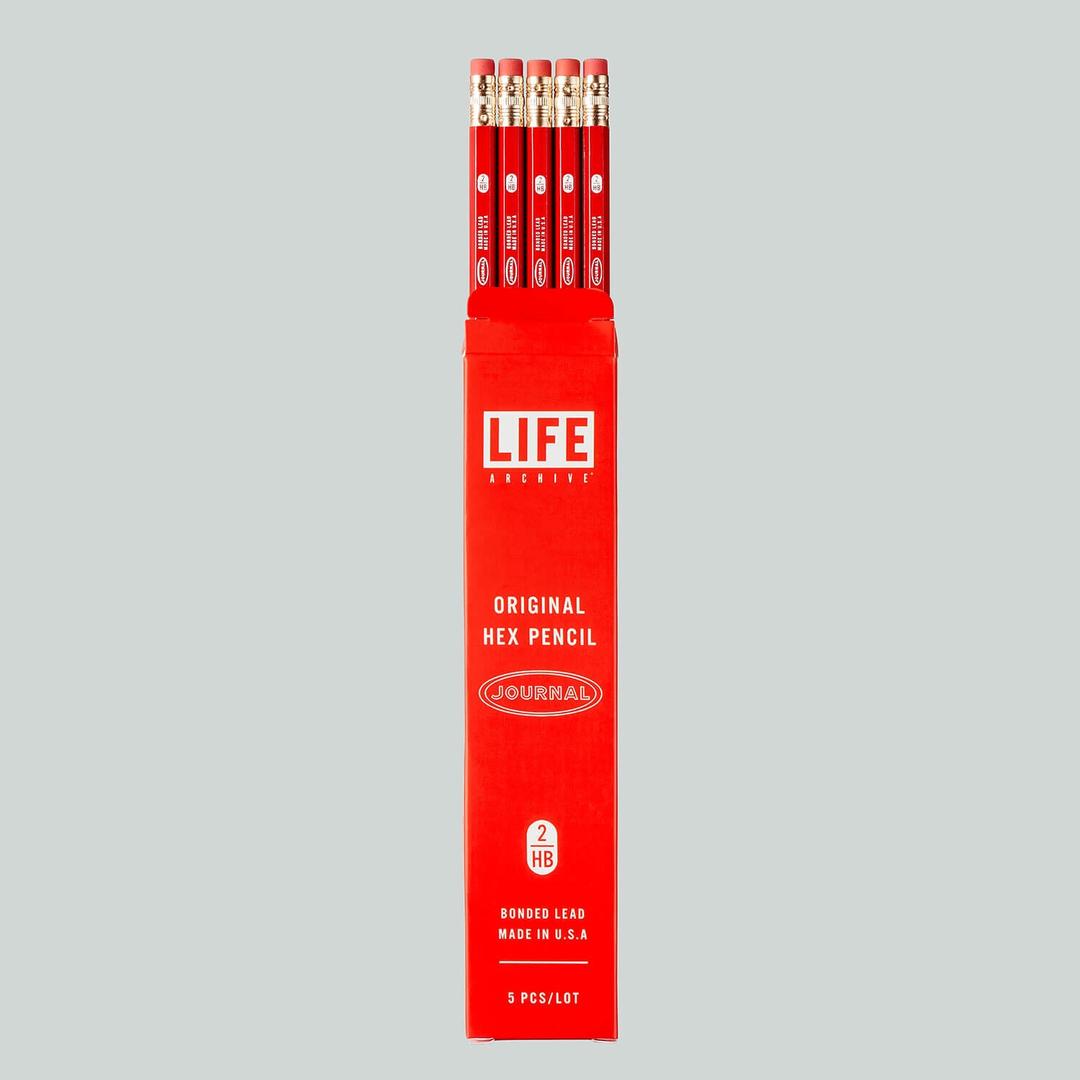 LIFE LOGO HEX PENCIL 5SET