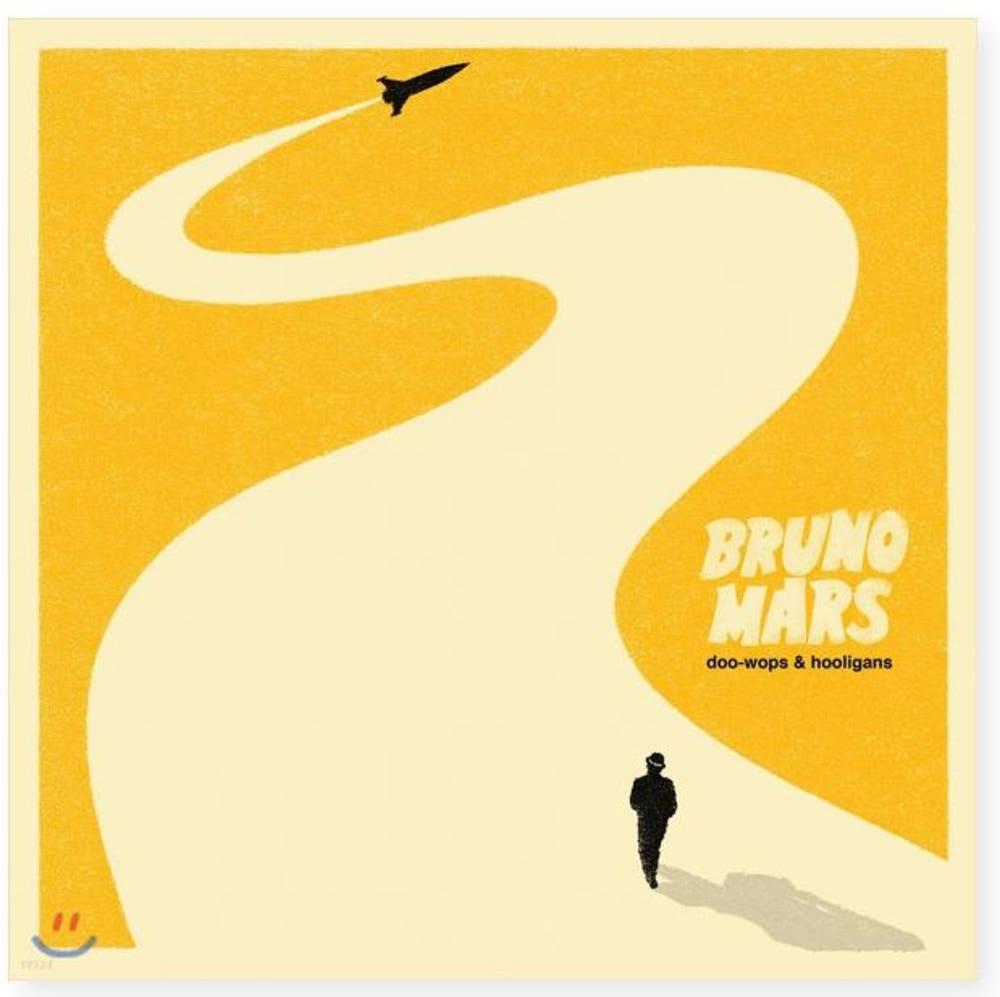 Bruno Mars 브루노 마스 1집 Doo-Wops & Hooligans 블랙 컬러 LP