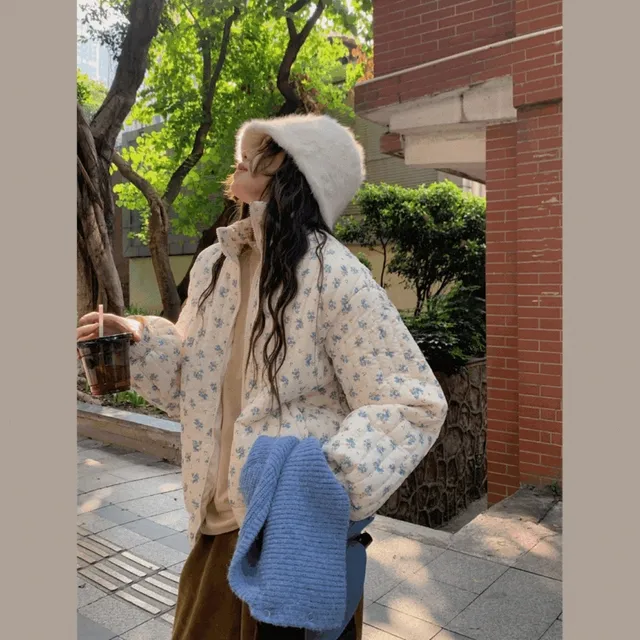 플라워 코튼 점퍼-JP