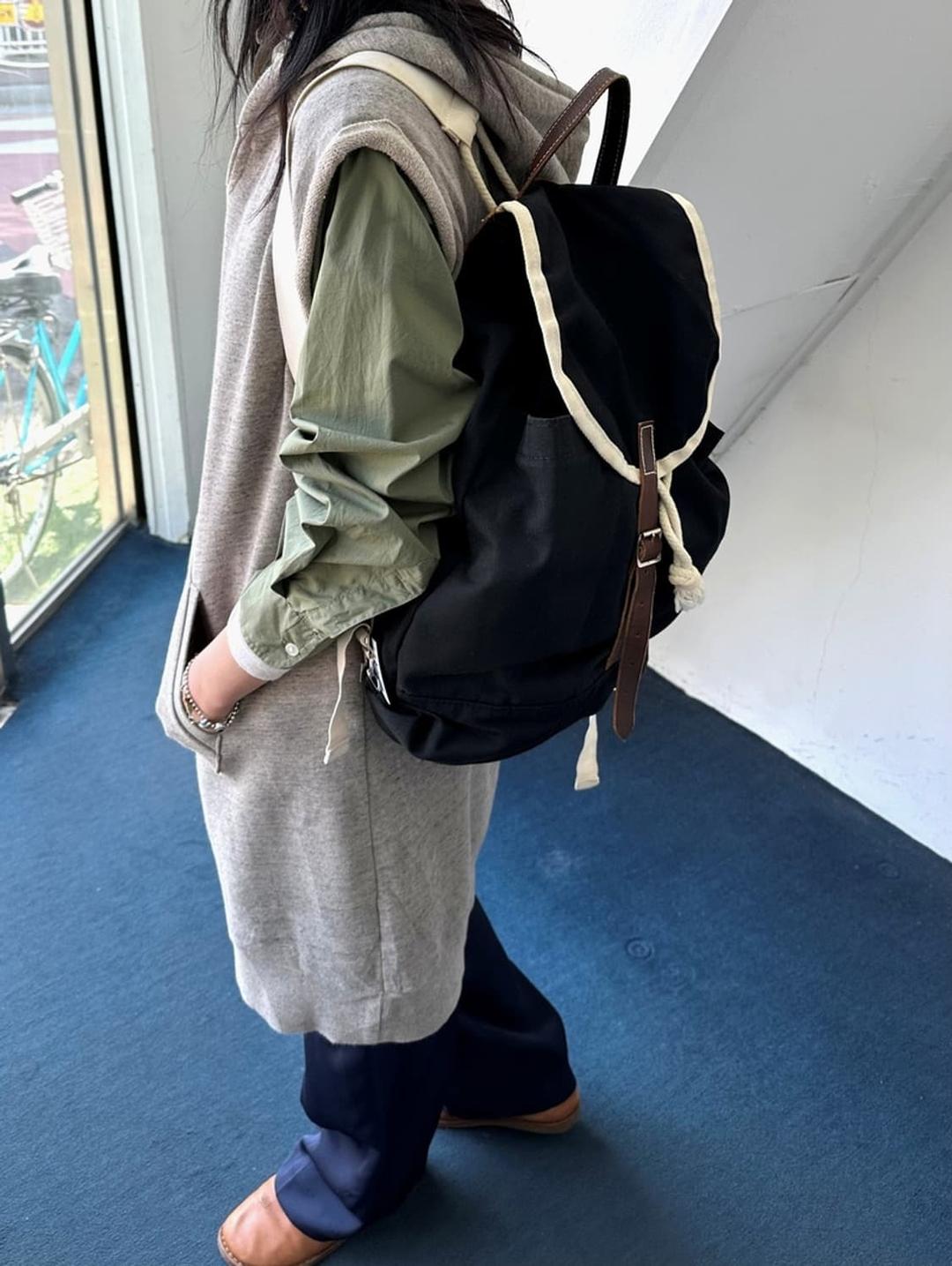 COTTON CANVAS RUCKSACK | 후루츠패밀리