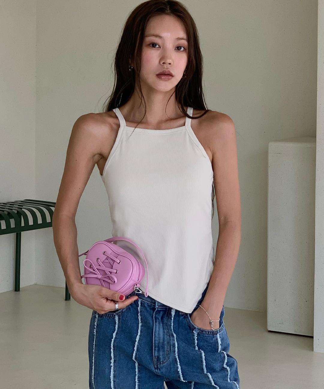 컴포트랩 [설쁘PICK!] 에르고핏 골지 홀터탑