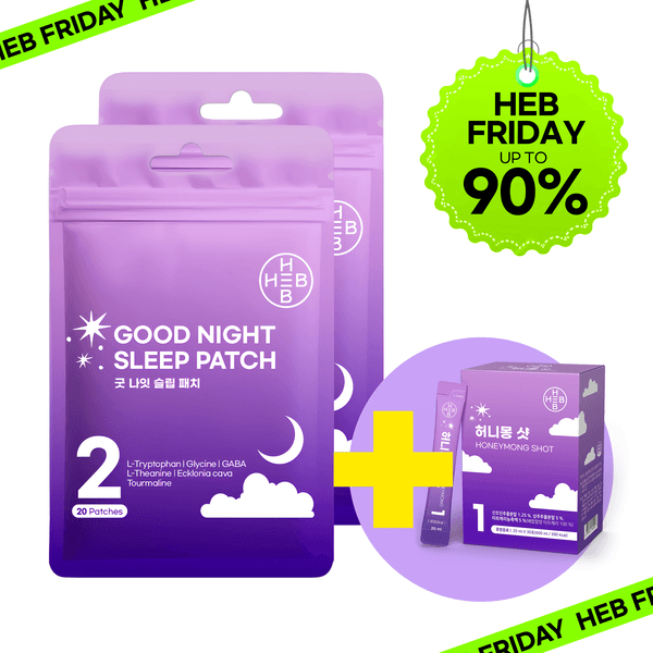 HEB 햅 굿나잇 슬립 패치 20매입 (햅프라이데이)