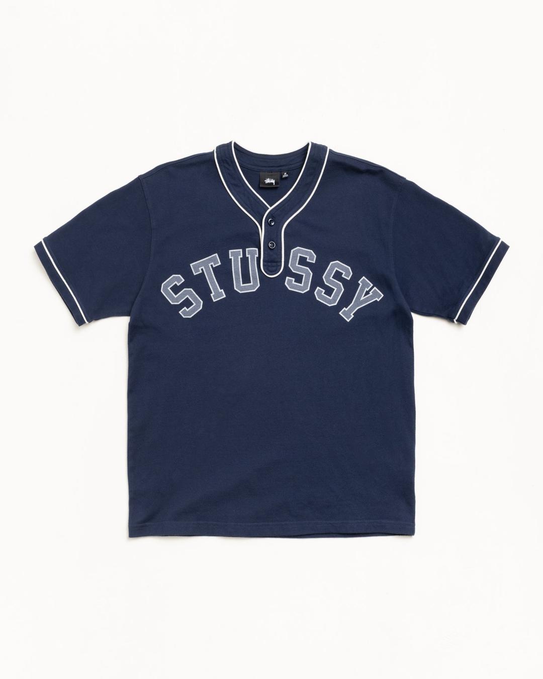 ARCH BASEBALL JERSEY - Navy / S