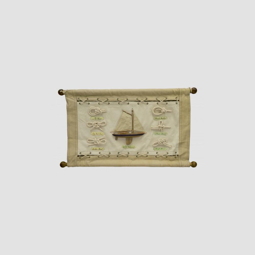 [TVS] Knots wall hanger 밧줄 행거 액자
