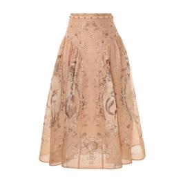 Rebellion Beaded Midi Skirt