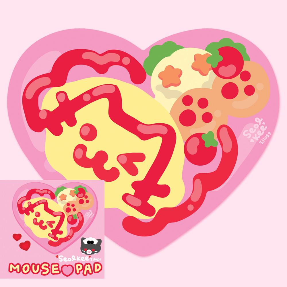 ♥캣 오무라이스 마우스패드♥