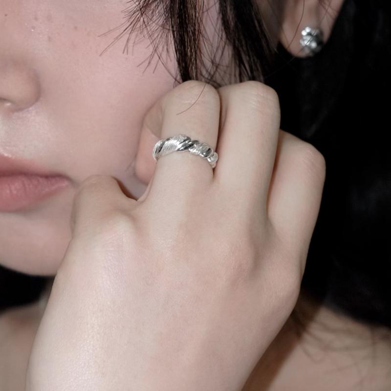 [실버 볼귀걸이 증정] forest ring