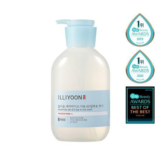 일리윤 세라마이드 아토6.0 탑투토워시 500ml