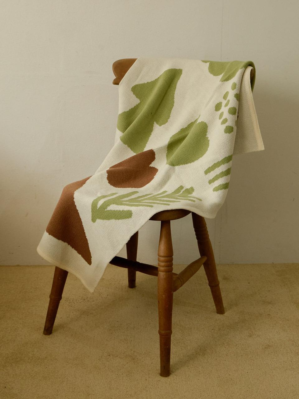 깃든x수수진 니트 블랭킷 3Color