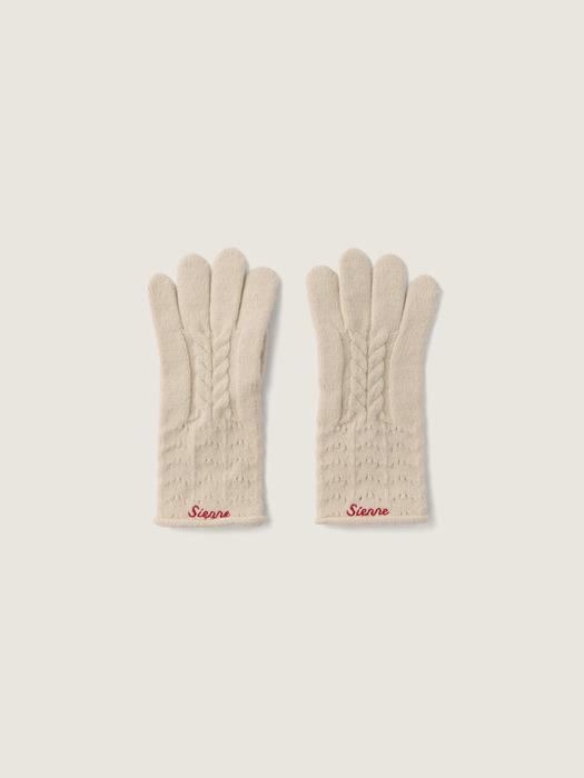 Marion Gloves (Cream)
