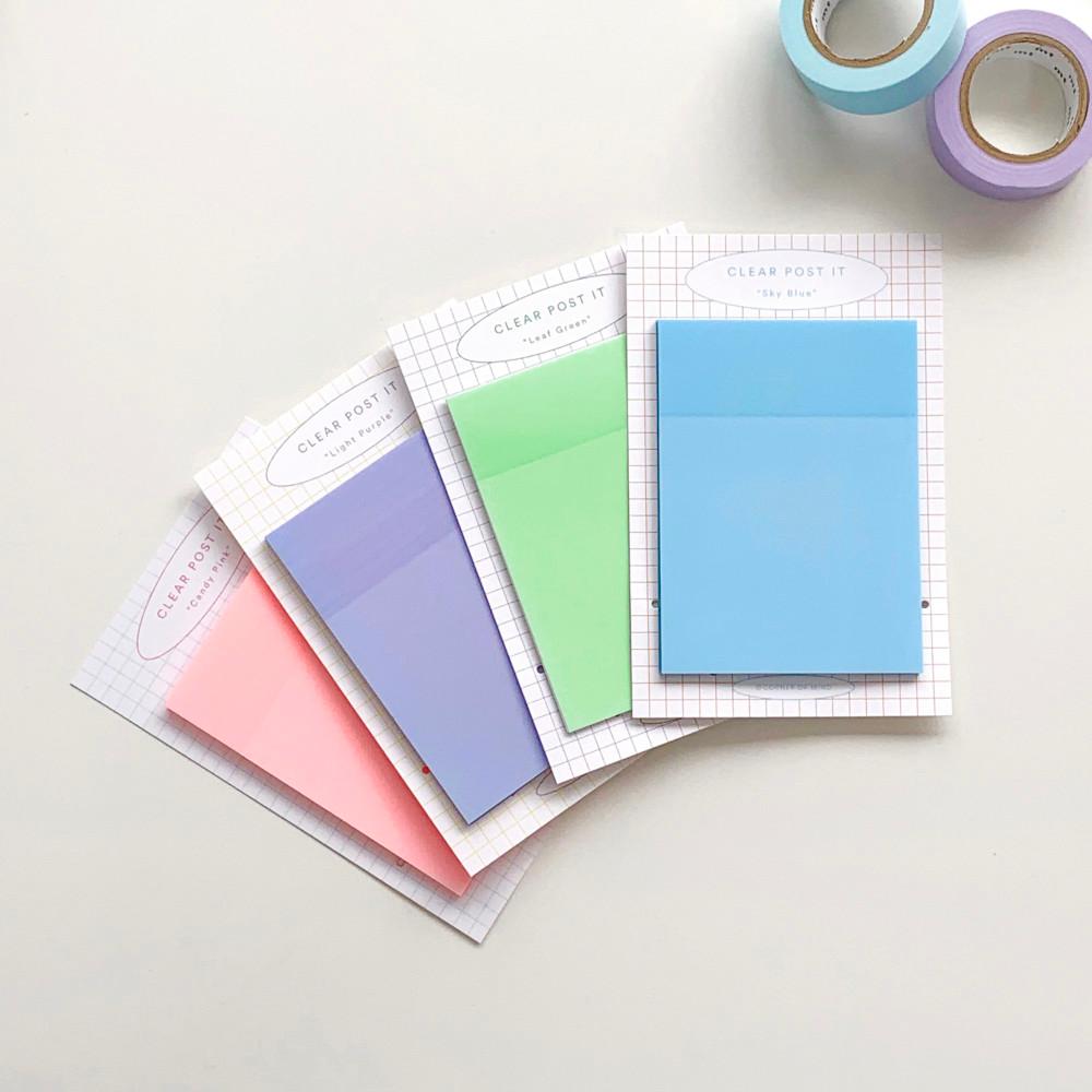 코너오브 | Clear 투명포스트잇