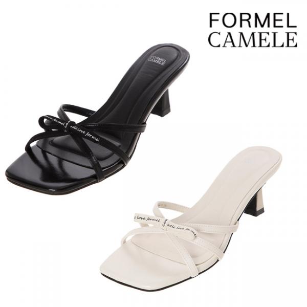 [포멜카멜레] 레터링 보우 뮬 5.5CM 2종 FKS1F1SS038