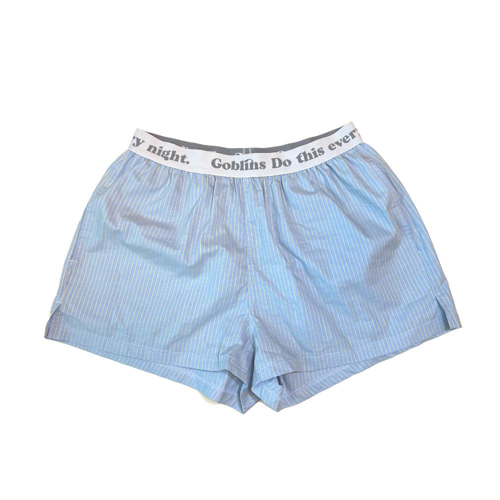 Boxer Shorts Blue 고블린 복서 쇼츠 블루