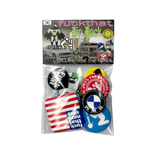 FUCKTHAT BADGE SET