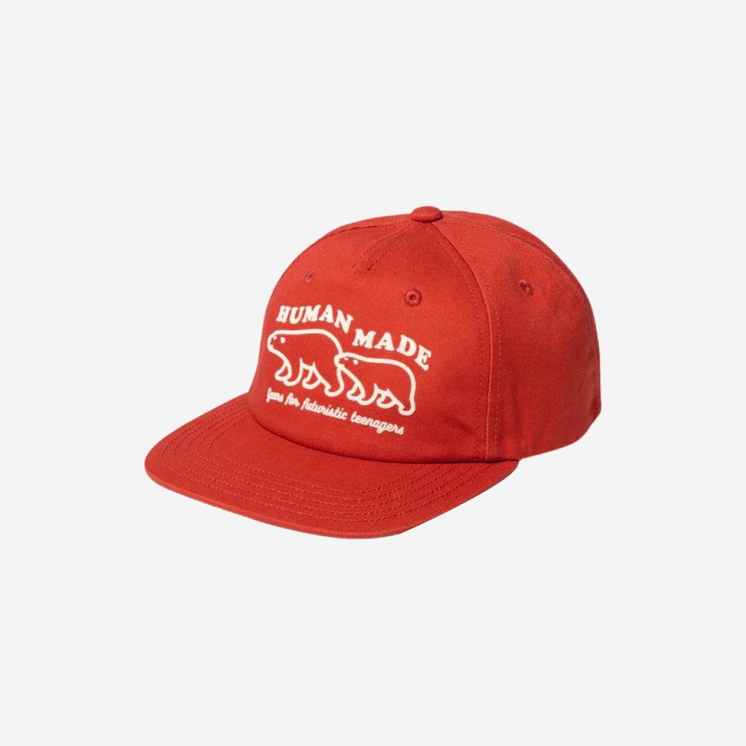 Human Made 5 Panel Cap #2 Red