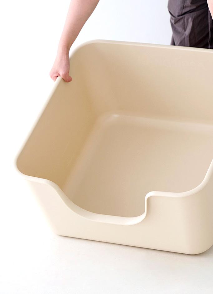 강집사 스퀘어 라이트S 크고 가벼운 대형 고양이화장실