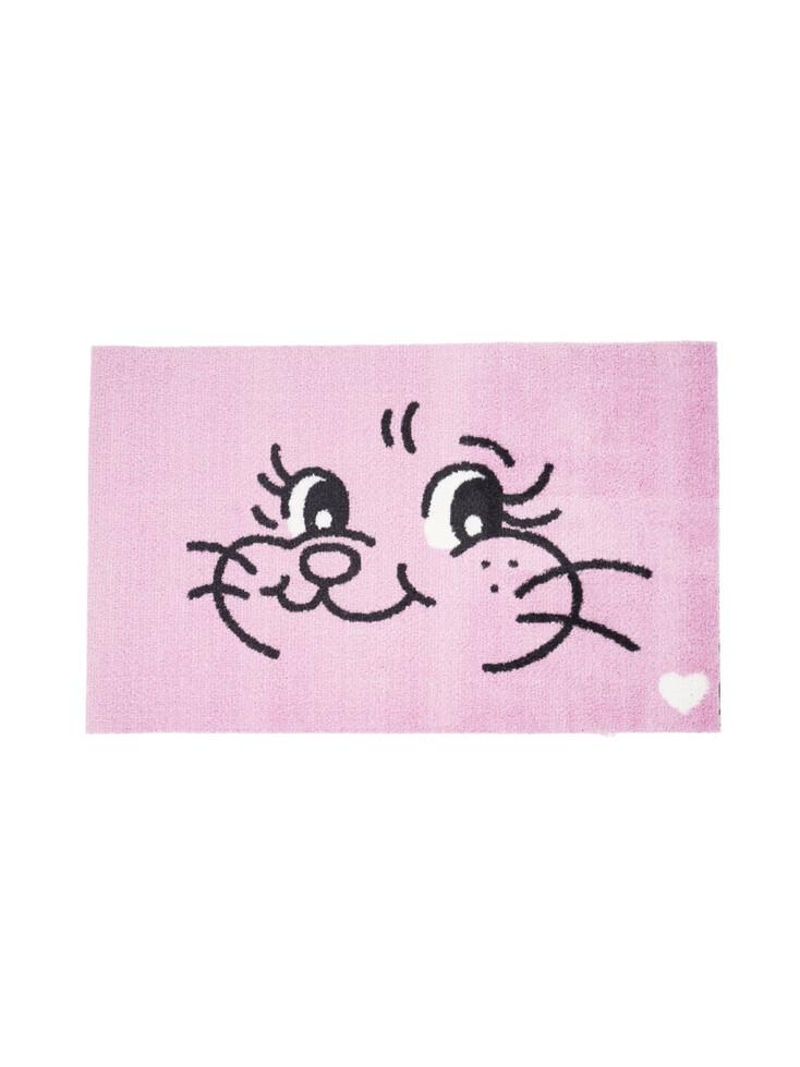 Pinkki Face Doormat (Pink)