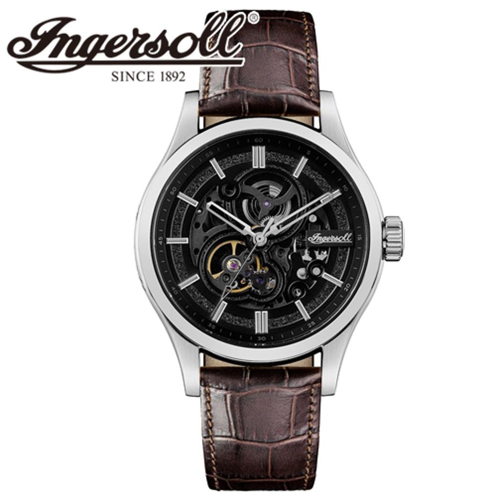 [잉거솔시계] I06801 Armstrong(암스트롱) 오토메틱 가죽밴드시계