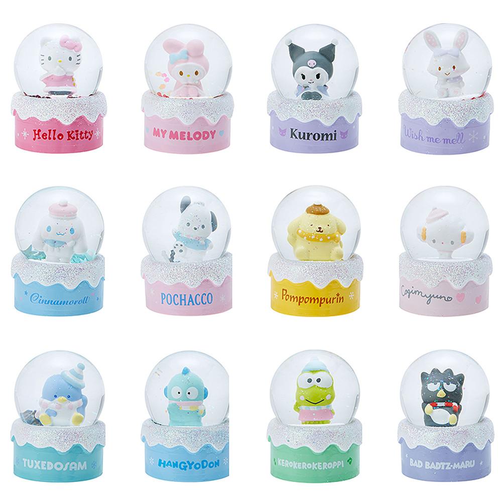 2021년 산리오 크리스마스 미니 스노우 글로브 스노우볼 워터볼