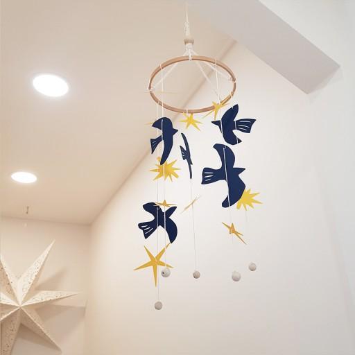 [공간에 리듬감] 마티스 인테리어 모빌 🦢⭐ 블루버드