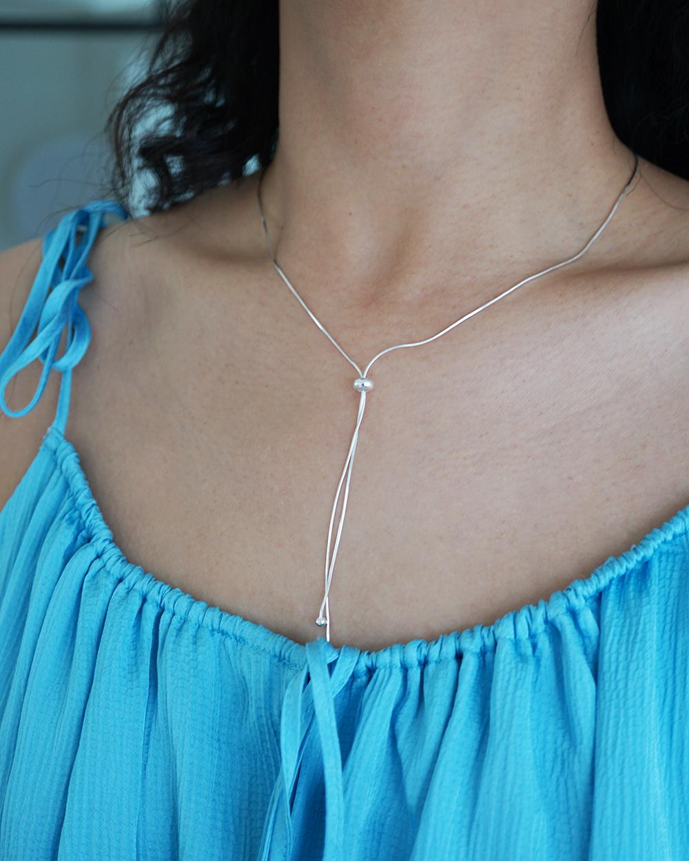 drop necklace
