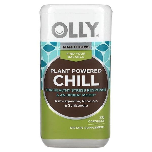 OLLY, Plant Powered Chill, 캡슐 30정