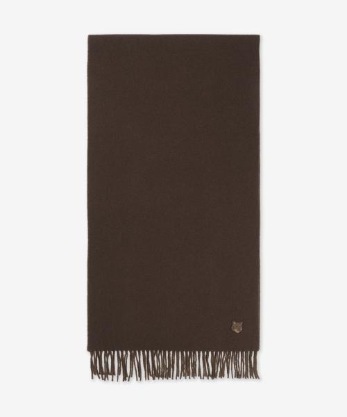 볼드 폭스 헤드 더블 페이스 스카프 - 파이어우드 / NM06201WA0018P296