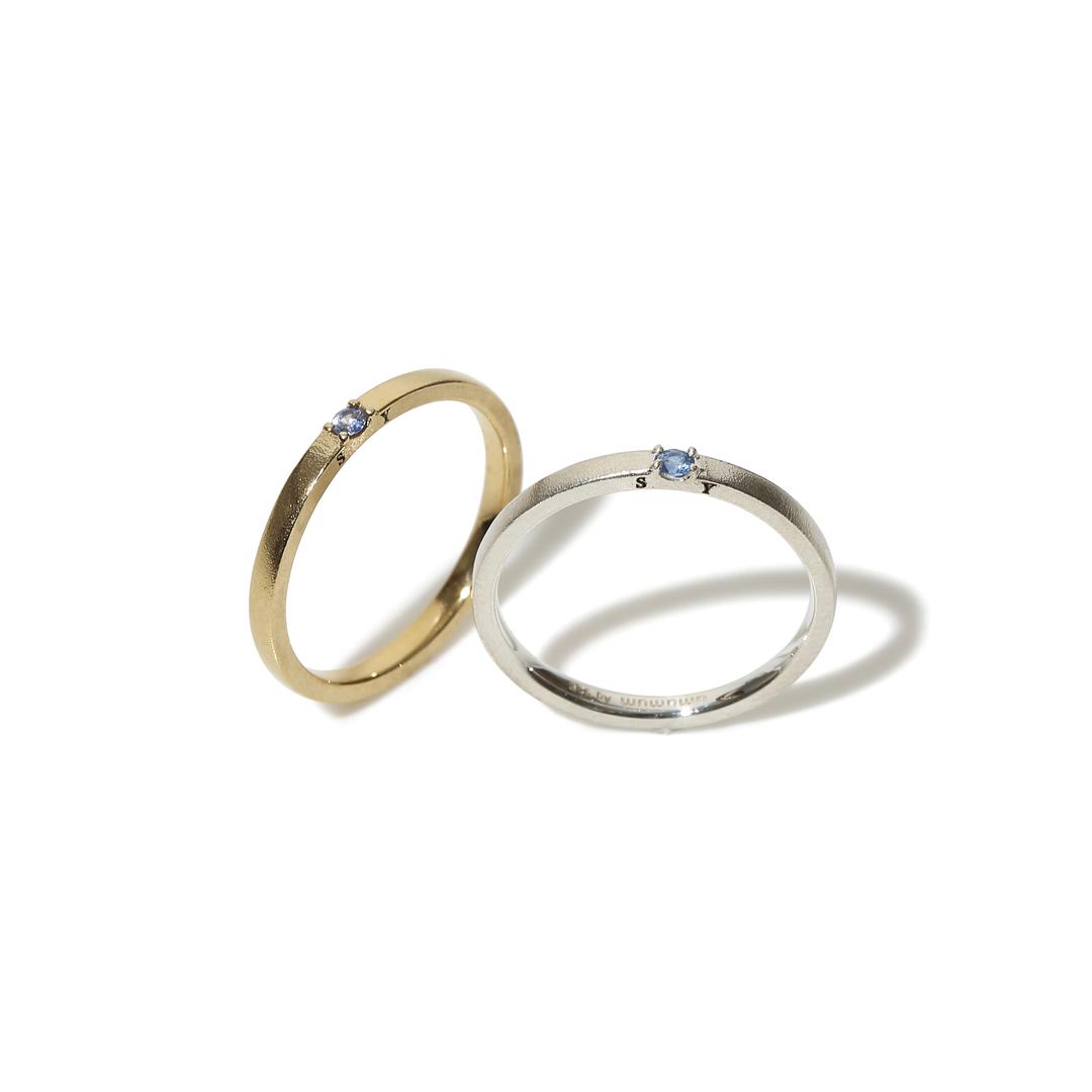 LOVE RING 000 (BLUE SAPPHIRE)