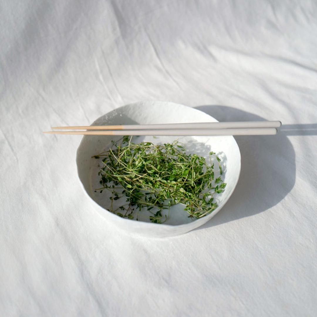 한지 원 굽접시 벽 (중)