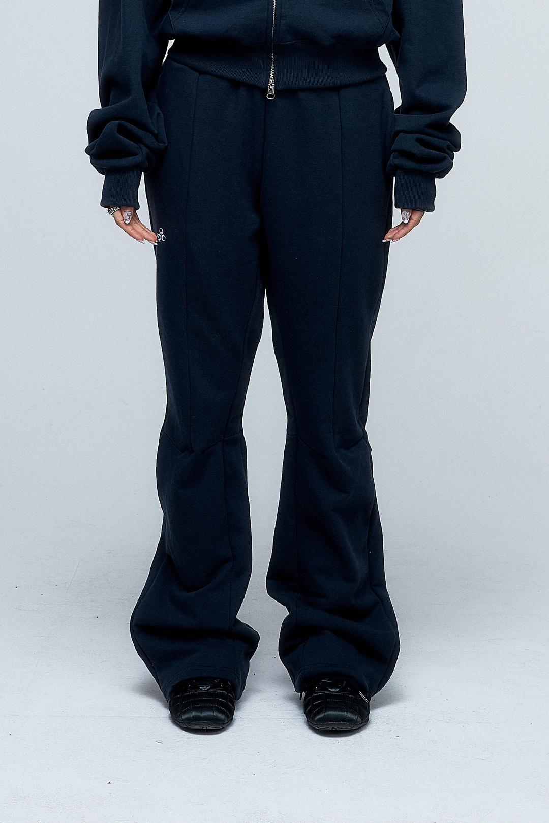 (DUC) Flare Sweat Pants Vintage Black
